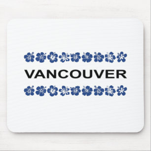 Vancouver Aloha Bands Blue Light Color Muismat