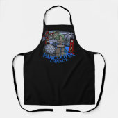 Vancouver Apron Vancouver Landmark Souvenir Aprons Schort (Voorkant)