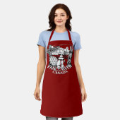 Vancouver Apron Vancouver Landmark Souvenir Aprons Schort (Gedragen)
