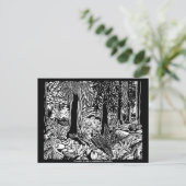 Vancouver Art Briefkaart Vancouver Totem Pole Kaar (Staand voorkant)