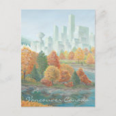 Vancouver Art Briefkaart Vancouver Totem Pole Pain (Voorkant)