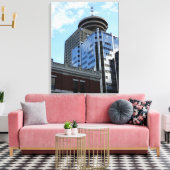 Vancouver Art Print Vancouver Gastown Art Canvas (Insitu (Woonkamer))