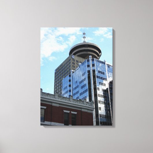 Vancouver Art Print Vancouver Gastown Art Canvas (Voorkant)