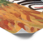 Vancouver Art Print Vancouver Totem Pole Painting (Hoek)