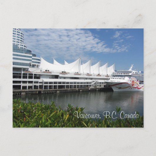 Vancouver, B.C. Canada Briefkaart (Voorkant)