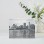 Vancouver, B.C. Canada Briefkaart (Staand voorkant)