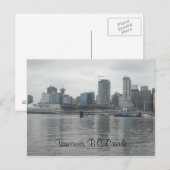 Vancouver, B.C. Canada Briefkaart (Voorkant / Achterkant)