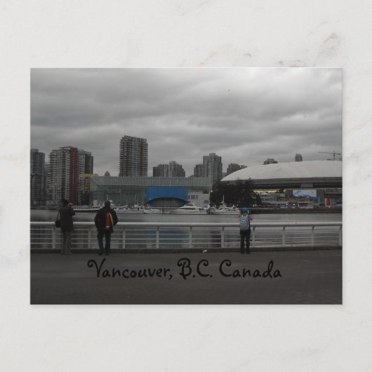 Vancouver, B.C. Canada Briefkaart (Voorkant)