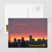 Vancouver BC Briefkaart (Voorkant / Achterkant)
