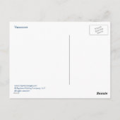Vancouver, BC Briefkaart (Achterkant)