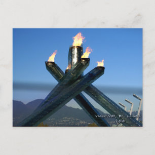 Vancouver BC Canada 2010 Briefkaart