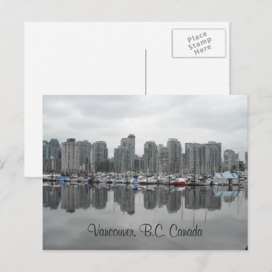 Vancouver, BC Canada Briefkaart (Voorkant / Achterkant)