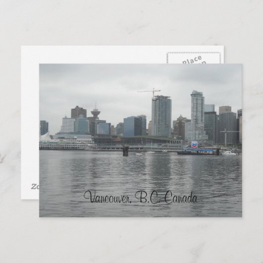 Vancouver, BC Canada Briefkaart (Voorkant / Achterkant)