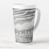 Vancouver BC Canada Coffee Cups Mokken en bril (Rechterhoek)