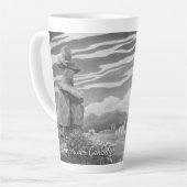 Vancouver BC Canada Coffee Cups Mokken en bril (Linkerhoek)