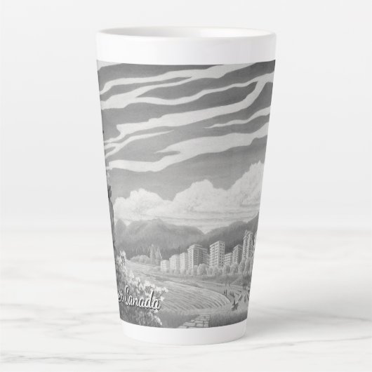 Vancouver BC Canada Coffee Cups Mokken en bril (Voorkant)