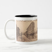 Vancouver BC Canada Coffee Cups Mokken en bril (Links)