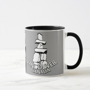 Vancouver BC Canada Coffee Cups Mokken en bril