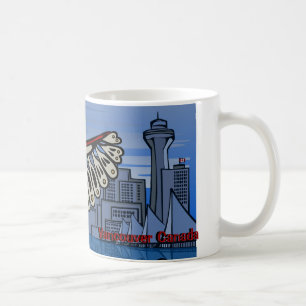 Vancouver BC Canada Coffee Cups Mokken en bril