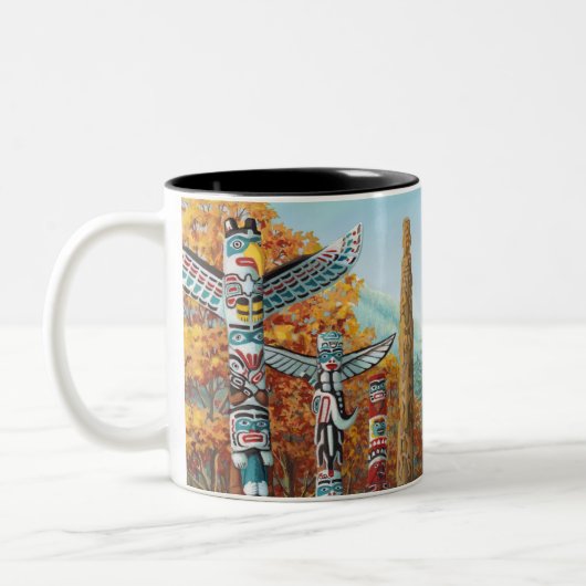 Vancouver BC Canada Coffee Cups Mokken en bril (Links)