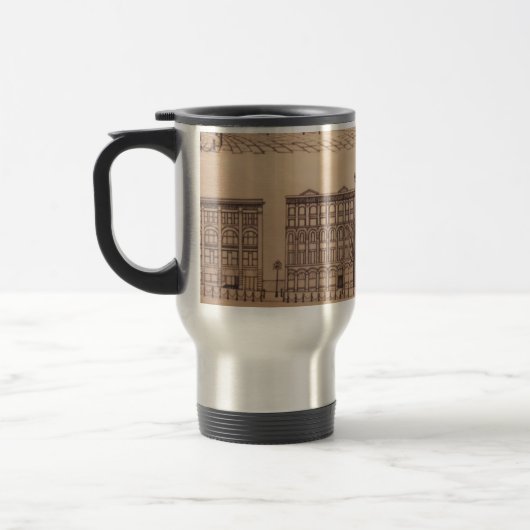 Vancouver BC Canada Coffee Cups Mokken en bril (Links)