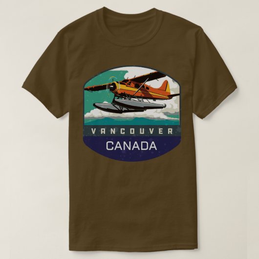 Vancouver BC Canada T-shirt (Design voorkant)