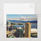 Vancouver, BC Cityscape Briefkaart (Voorkant / Achterkant)