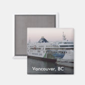 Vancouver, BC ferry koelkast magneet (Voorkant / Achterkant)