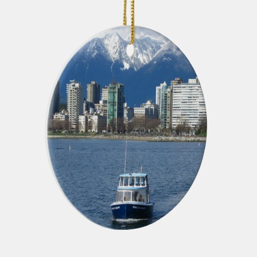 Vancouver BC Keramisch Ornament (Rechts)