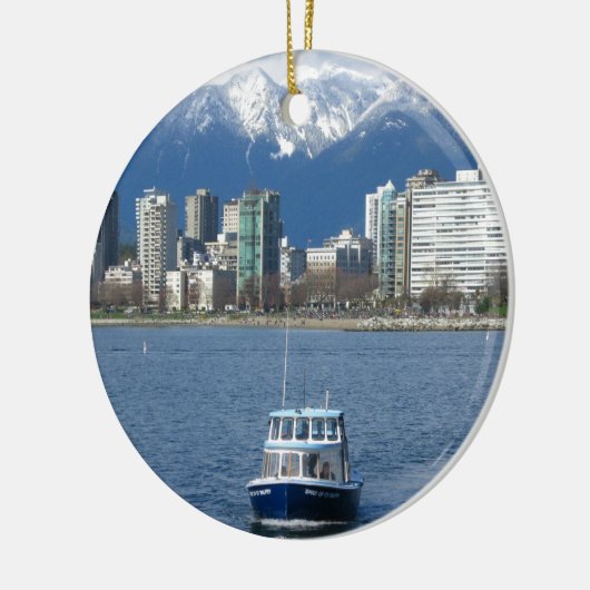 Vancouver BC Keramisch Ornament (Links)