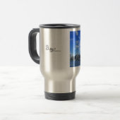 Vancouver, BC-reismoug Reisbeker (Voorkant links)