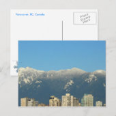 Vancouver, BC Skyline Briefkaart (Voorkant / Achterkant)