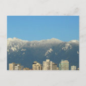 Vancouver, BC Skyline Briefkaart (Voorkant)