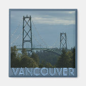 Vancouver BC Souvenir Magnets Vancouver Gifts Magneet (Voorkant)