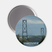 Vancouver BC Souvenir Magnets Vancouver Gifts Magneet (Voorkant / Achterkant)