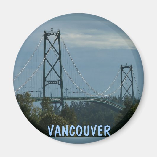 Vancouver BC Souvenir Magnets Vancouver Gifts Magneet (Voorkant)