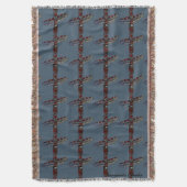 Vancouver Blanket Vancouver Totem Pole Souvenirs Deken (Voorkant Verticaal)