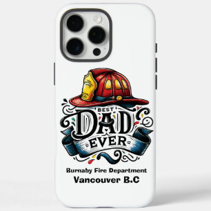 Vancouver brandweerman familie embleem iPhone 16 pro max hoesje