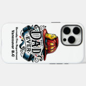 Vancouver brandweerman familie embleem Case-Mate iPhone case (Achterkant (horizontaal))