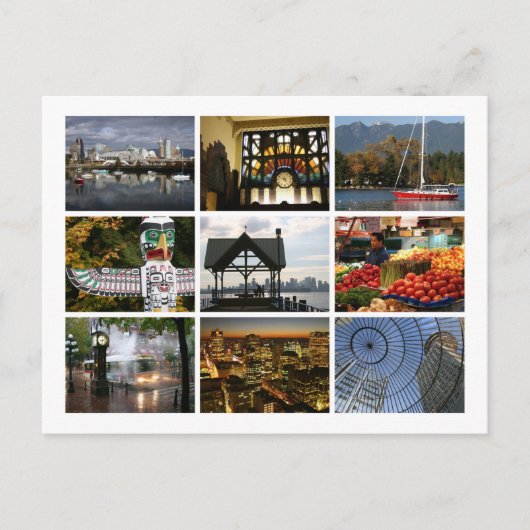 Vancouver Briefkaart (Voorkant)