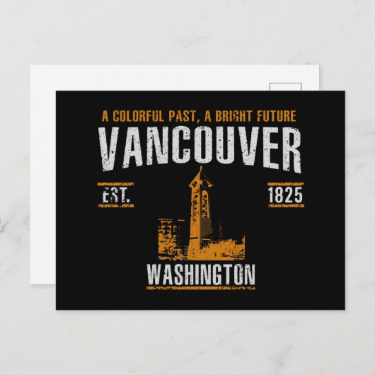 Vancouver Briefkaart (Voorkant / Achterkant)