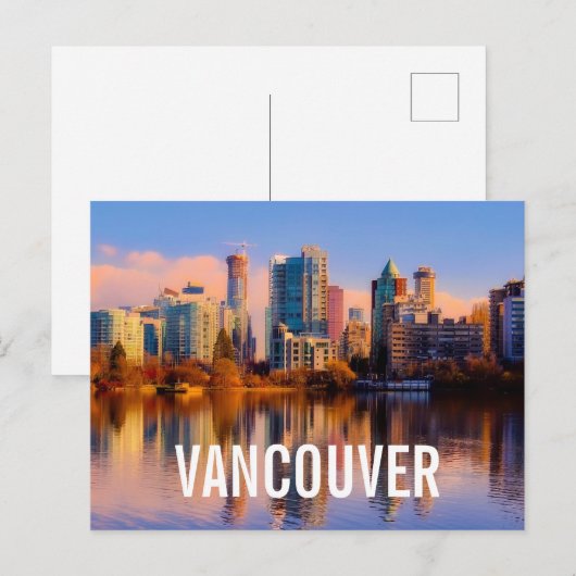 Vancouver Briefkaart (Voorkant / Achterkant)