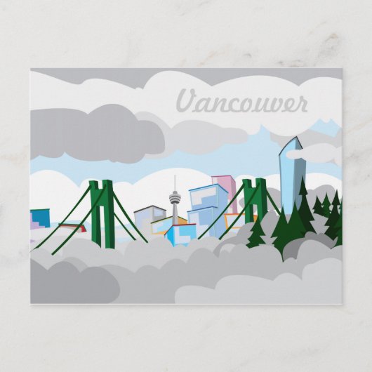 Vancouver Briefkaart (Voorkant)