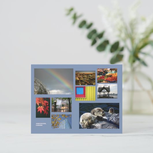 Vancouver-briefkaart Briefkaart (Staand voorkant)