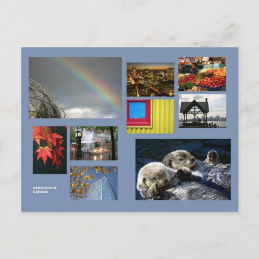 Vancouver-briefkaart Briefkaart (Voorkant)