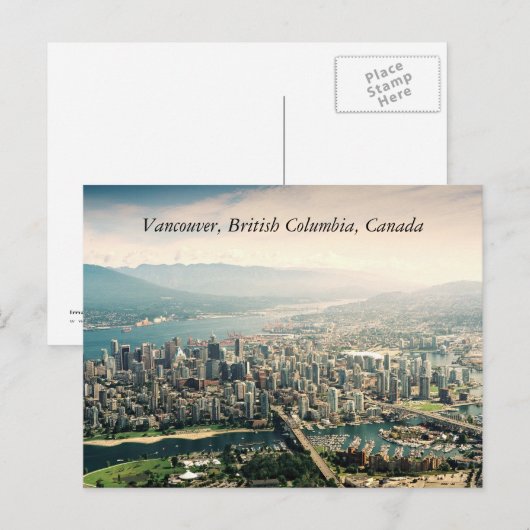 Vancouver-Briefkaart Briefkaart (Voorkant / Achterkant)