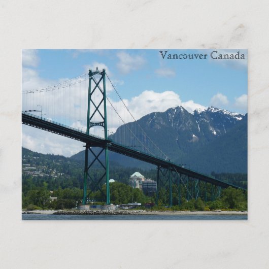 Vancouver Briefkaarten Lion Gate Persoonlijke kaar (Voorkant)