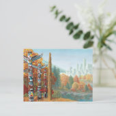 Vancouver Briefkaarten Totem Pole Landscape Briefk (Staand voorkant)