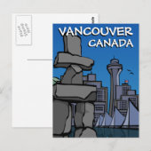 Vancouver Briefkaarten Vancouver Landmark Cards (Voorkant / Achterkant)