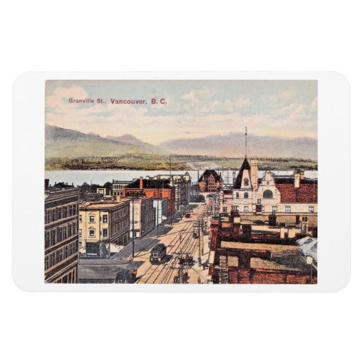 Vancouver, British Columbia, Canada 1908  P Magneet (Horizontaal)